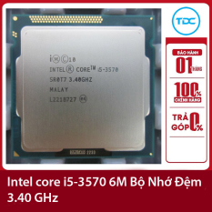 Bộ vi xử lý Intel CPU Core i5-3570 3.80GHz ,77w 4 lõi 4 luồng, 6MB Cache Socket Intel LGA 1155