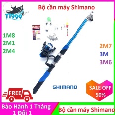 Bộ Cần Câu Máy Shimano Từ 1M8 Đến 3M6, Chất Liệu Cao Cấp, Độ Bền Cao, Dễ Dàng Sử Dụng Tặng Kèm 6 phụ kiện – T1999