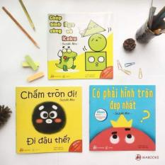 3 quyển Ehon Nhật Bản chủ đề Hình Khối ( Ehon Wabooks )