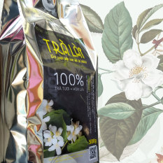 [HCM]500g Trà Xanh Lài Thượng hạng Mộc Sơn | Trà Xanh Lài Pha Trà Tắc Trà Chanh Thơm mát | Vị chát nhẹ đượm mùi hoa lài hoa nhài tự nhiên