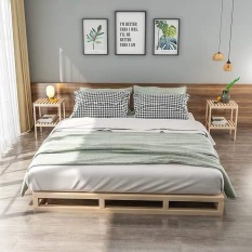 Giường pallet gỗ thông Chile nhập khẩu m6x2m