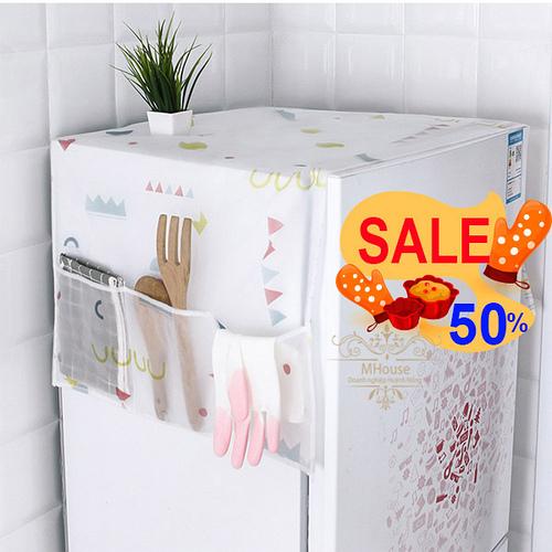 Tấm Phủ Tủ Lạnh,Khăn Phủ Trùm Tủ Lạnh, Tấm Phủ Lò Vi Sóng, Tấm Trùm Lò Nướng Lò Viba, Dụng...