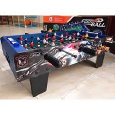 (HÀNG HÓT 2020) Trò chơi mô hình bàn bóng đá mini trong nhà được làm bằng gỗ là kim loại, kích thước 69x37x24 cm loại đại dành cho bé trên 3 tuổi, có chỗ lấy bóng, bàn thiết kế rất chắc chắn, có thể chơi được mạnh vẫn được