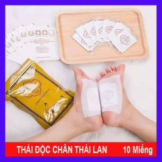 【SIÊU RẺ】 10 Miếng Dán Thải Độc Chân Lanna Foot Patch Thái Lan