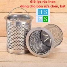 ( Bán sỉ ) Giỏ lọc rác bồn rửa chén bát bằng inox dễ dàng thay thế cho gia đình – HS Shop Thủ Đức