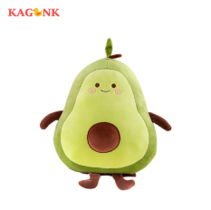 Kagonk Gấu bông thú nhồi bông hình quả bơ 25 cm – Vải co giãn 4 chiều Hàn Quốc mềm mại