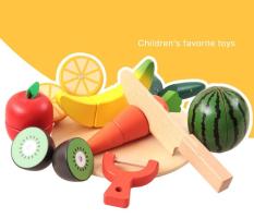 Bộ Đồ Chơi Gỗ Cắt Trái Cây Monterrosi