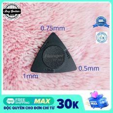 1 Pick 3 size Flanger FP-003 màu đen 1 cái sử dụng cho 3 size 0.5mm – 0.75mm – 1mm Duy Guitar Store chuyên phụ kiện đàn guitar giá tốt