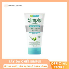 Tẩy da chết Simple Daily Skin Detox Clear Pore Crub