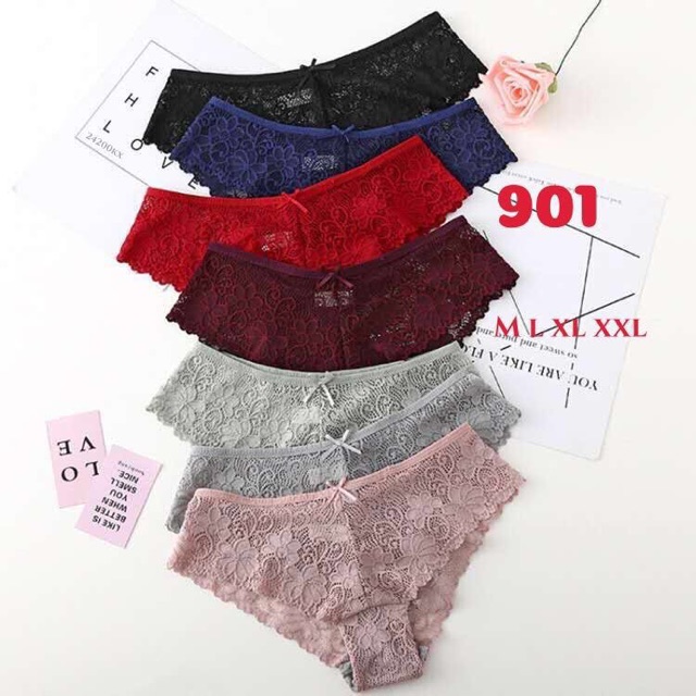 Quần lót nữ ren chống viêm free size co giãn 4 chiều Doris.Bra