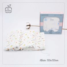 K003 Khăn đa năng sợi tre lụa La pomme