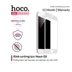 Kính cường lực Hoco G5 độ cứng 2.5D chống bám vân tay bảo vệ mắt người sử dụng dành cho iPhone 7Plus/8Plus