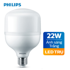 Bóng đèn Philips LED Trụ TForce core 22W HB E27- Ánh sáng trắng/ Ánh sáng vàng