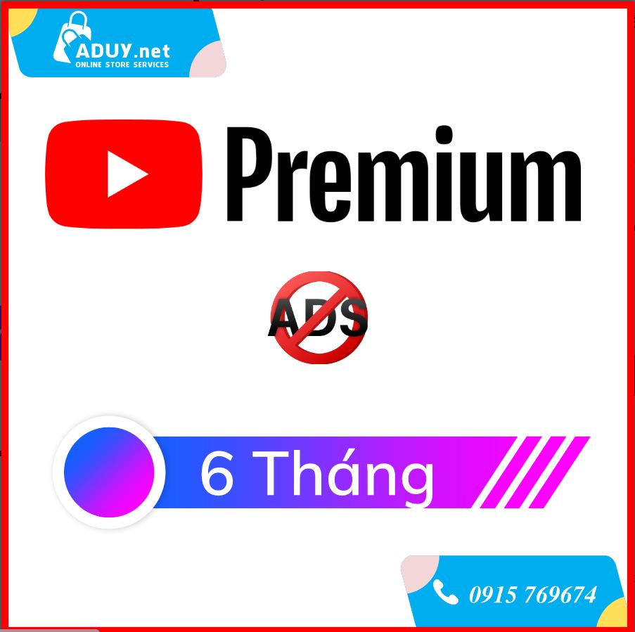 Tài khoản Youtube Premium - Xem Youtube Không Quảng Cáo