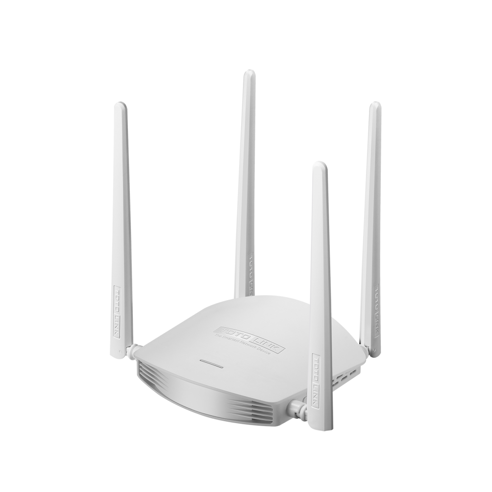 [HCM]Router Wi-Fi TOTOLINK 600Mbps N600R (Trắng) – Hãng phân phối chính thức