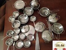 Trò chơi nấu ăn trẻ em, bộ nấu ăn cho bé,đồ chơi nấu ăn nhật bản mini,đồ chơi nấu ăn của nhật,bộ đồ chơi nấu ăn của nhật – Bộ đồ chơi nấu ăn cho trẻ bằng Inox với chất liệu 304 cao cấp , sản phẩm dành cho bé yêu
