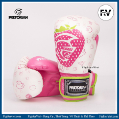 Găng Tay Đấm Bốc Pretorian Phiên Bản Dâu Tây Găng Đấm Bốc Cao Cấp Boxing Muay Thai Phiên Bản 2021