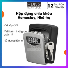 Hộp đựng chìa khóa Lockbox – Sử dụng mã số – Bảo vệ chìa khóa – Thuận tiện sử dụng – Lắp đặt dễ dàng – Lock box cho homestay – Quản lý từ xa – Bảo hành 12 tháng