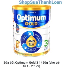 [HSD T8-2023] COMBO 2 HỘP SỮA BỘT OPTIMUM GOLD 3 1.45KG (CHO TRẺ TỪ 1 – 2 TUỔI)