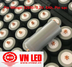 Combo 16 viên Pin lithium 32650 – 3.2V, 6Ah, kèm ốc vít, Pin sạc Lithium, cell pin