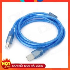 Dây máy in 10m xanh xịn tốt kết nối máy in với máy tính laptop có cục chống nhiễu tốt