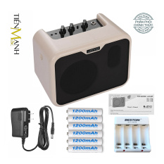 Ampli Cho Đàn Guitar Bass Joyo MA-10B 10W – Kèm Nguồn, 6 Cục Pin Sạc, Bộ Sạc (Loa Amplifier) – Nhạc Cụ Mộc (Hãng phân phối chính thức)