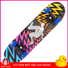 Ván Trượt Trẻ Em Họa Tiết Hoạt Hình Đẹp Giá Rẻ – Ván trượt thể thao gỗ phong ép 7 lớp siêu cứng – Ván trượt Yoyo cho bé – Ván trượt cho trẻ em và người lớn -Khách chọn loại lớn, nhỏ trong phân loại