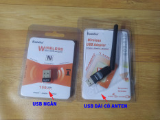 USB Wifi Bamba Cao Cấp thu Wifi 802.11n Cho Máy Bàn, Laptop tốc độ cao (150Mbps) có hỗ trợ cài đăt driver wifi