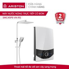 Máy nước nóng Ariston trực tiếp có bơm SMC45PE-VN RS 4500W (Tặng kèm Rainshower – Sen Đứng Cao Cấp) – CHỌN DỊCH VỤ LẮP ĐẶT KÈM THEO VÀ SỬ DỤNG VOUCHER ĐỂ ĐƯỢC HỖ TRỢ 100% PHÍ LẮP ĐẶT TẠI NHÀ