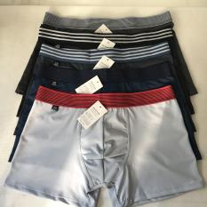 Combo 5 quần sịp đùi, quần lót boxer 100% cotton 4 chiều cực mát hàng cao cấp thời trang giá rẻ cho nam