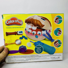 BỘ ĐỒ CHƠI ĐẤT NẶN LÀM RĂNG COLOR-MUD D0039 – ĐỒ CHƠI TRÍ TUỆ