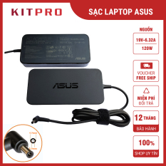 [SẠC ZIN BÓC MÁY] Cục sạc laptop ASUS đầu kim nhỏ 19V 6.32A 120W chân kim nhỏ 4.5 x 3.0mm dây sạc Asus Gaming mới 100% tặng kèm dây nguồn KITPRO