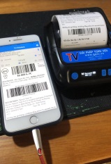 Máy in đơn hàng dành cho iphone