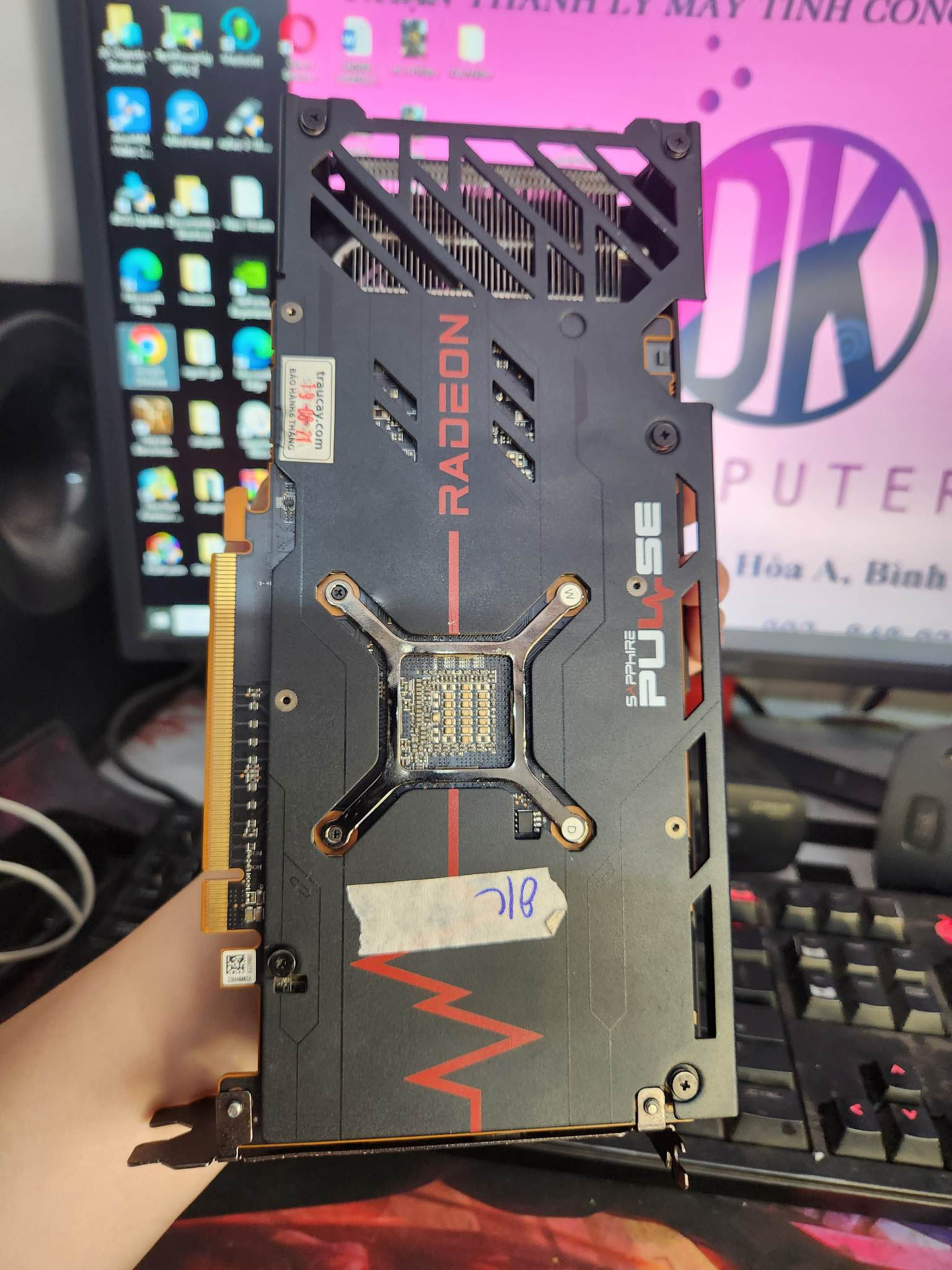 VGA SAPPHIRE PULSE Radeon RX 6600 XT 8GB GDDR6_còn bảo hành hãng 08.2024