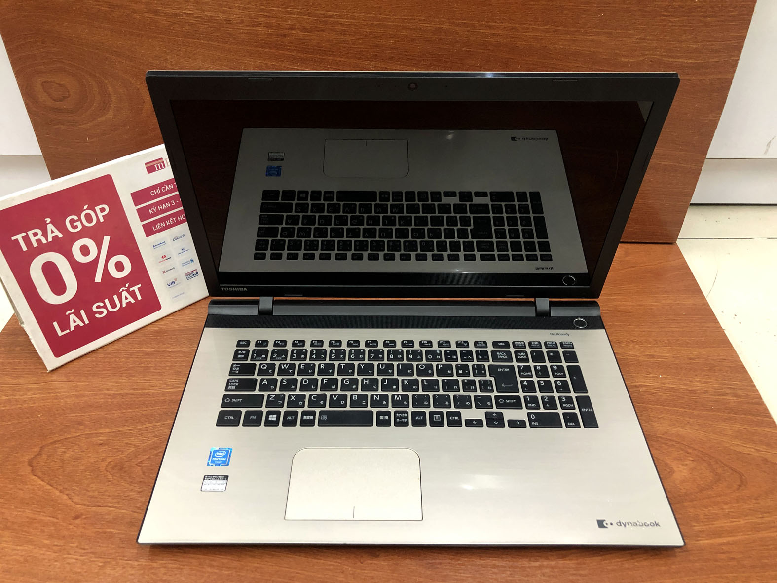 Laptop Toshiba dynabook EX17 – intel 3825U – Ram 4GB – 17 Inch HD