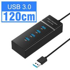 [HCM]Bộ Chia Cổng USB 3.0 Tốc Độ Cao 5Gbps Có Đèn Led 4 Cổng Cắm Sạc Và Truyền Dữ Liệu hub chia cổng usb 3.0 cổng chia usb có đèn bộ cắm nhiều lỗ USB hub chia 1 cổng ra 4 cổng USB CuuLongstore