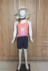 BỘ ÁO THUN + QUẦN BÉ GÁI IN HÌNH CHÚ HEO PEPPA CỰC XINH CHO BÉ TỪ 1 THÁNG ĐẾN 3 TUỔi