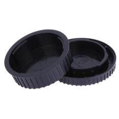 Cap sau lens ống kính và nắp body đậy thân máy for NIKON (Đen)