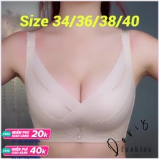 Áo Ngực nữ, Áo lót nữ su quả chéo Doris.fashion không gọng đệm dày nâng ngực, Áo ngực bản to che mỡ thừa dưới nách