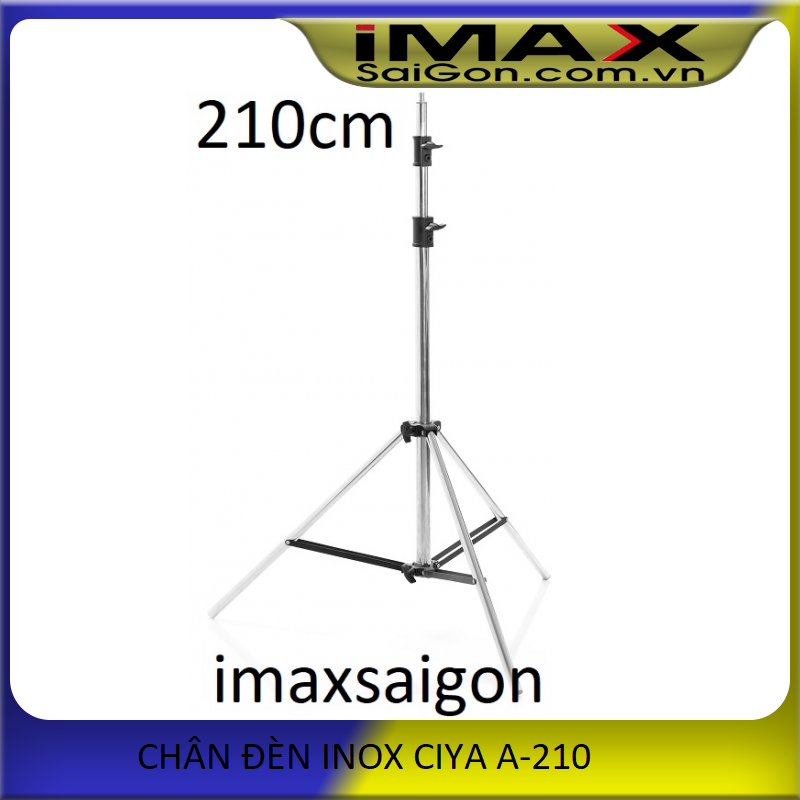 [HCM]Chân đèn Inox Ciya A-210 (210cm)