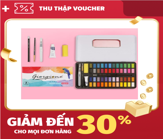 Màu Nước Giorgione – Full màu Bộ 36 và 48 màu cao cấp