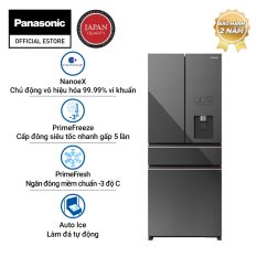 Tủ lạnh Panasonic 4 cánh 540L NR-YW590YMMV – Vô hiệu hóa 99.99% vi khuẩn, giảm dư lượng thuốc trừ sâu – Ngăn đông mềm siêu tốc – Làm đá tự động – Bảo hành 24 tháng
