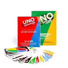 Combo bài Uno + 2 bộ mở rộng #1 Expansion #2 Storm