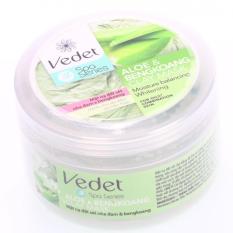 Mặt nạ đất sét Vedet nha đam và bengkoang hũ 140g