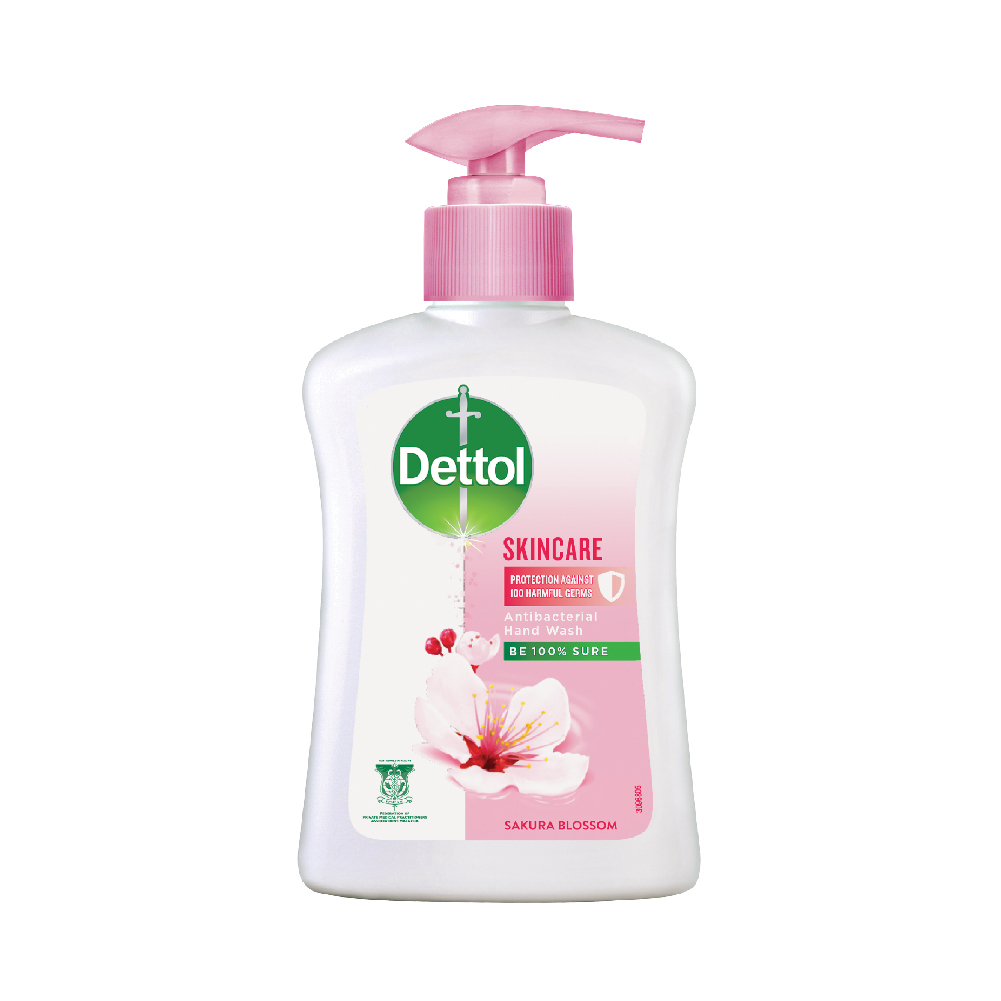 [Quà tặng độc quyền Dettol] Chai nước rửa tay Dettol kháng khuẩn chăm sóc da 250G
