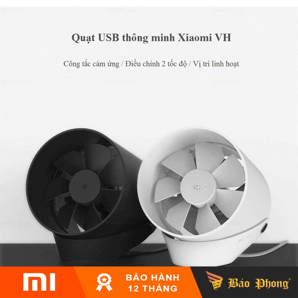 Quạt Bàn Thông Minh XIAOMI VH 2 USB portable Fan