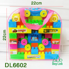 Đồ chơi balo xếp hình thông minh cho Bé – Diệp Linh