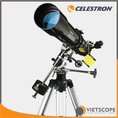 Kính thiên văn Celestron PowerSeeker 80EQ chuyên nghiệp quan sát mặt tăng và các hành tinh
