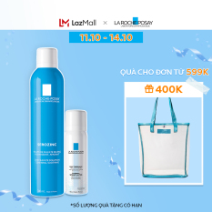 Bộ xịt khoáng giúp làm sạch, làm dịu và giảm bóng nhờn La Roche-Posay Serozinc