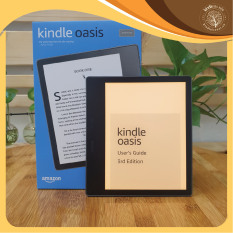 Máy đọc sách Kindle Oasis 2019 (10th) màn hình 7inch, 300PPI, chống nước, đèn vàng warmlight